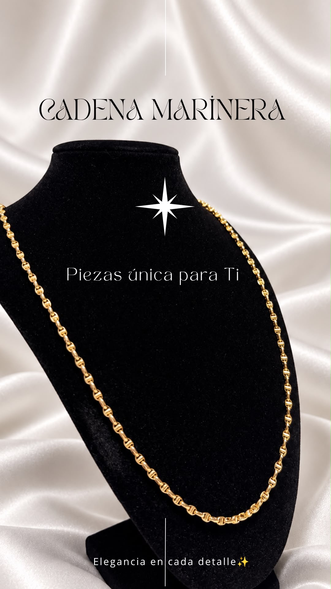 Cadena marinera de oro